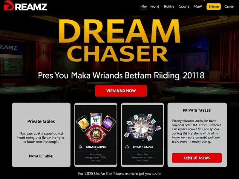Embark on surreal slot adventures with dream quests and VIP-exclusive rewards.